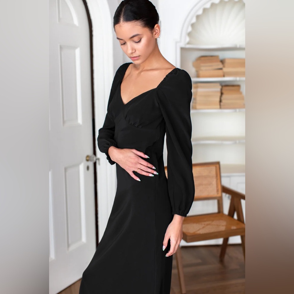 EMERSON FRY EMERSON BIAS DRESS - BLACK